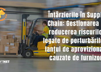 Întârzierile în lanțul de apovizionare: strategii propuse de Soft Net Consulting pentru gestionarea și reducerea riscurilor legate de perturbările în lanțul de aprovizionare cauzate de furnizori