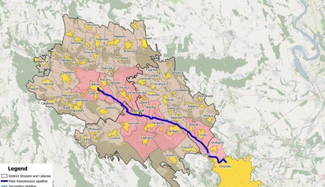 Trei companii, interesate de construcția magistralei de apă Chișinău-Strășeni-Călărași