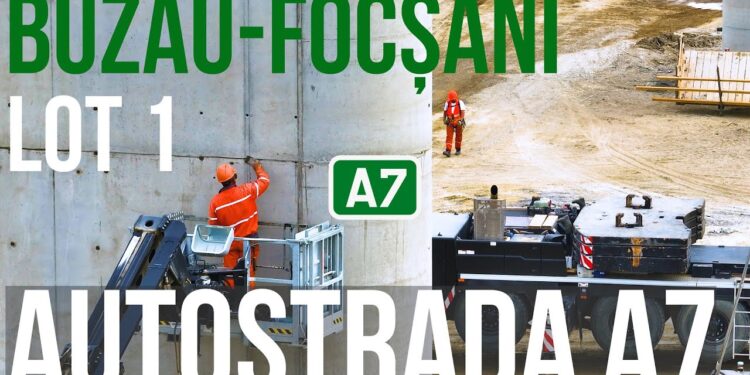 Mobilizare exemplară pe Autostrada A7 Buzău – Focșani