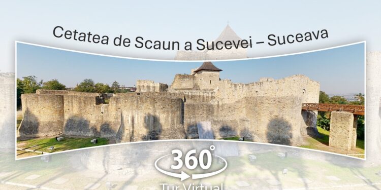 ADR Nord-Est a realizat un tur virtual 3D al Cetății de Scaun a Sucevei, în cadrul proiectului Centrul de Informare Europeană EUROPE DIRECT Nord-Est