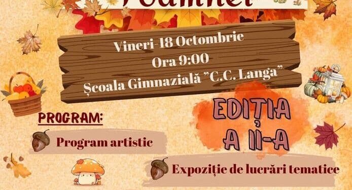 A II-a ediție a Târgului de Toamnă, organizată de Scoala Gimnaziala „Colonel Constantin Langa” Miroslava!