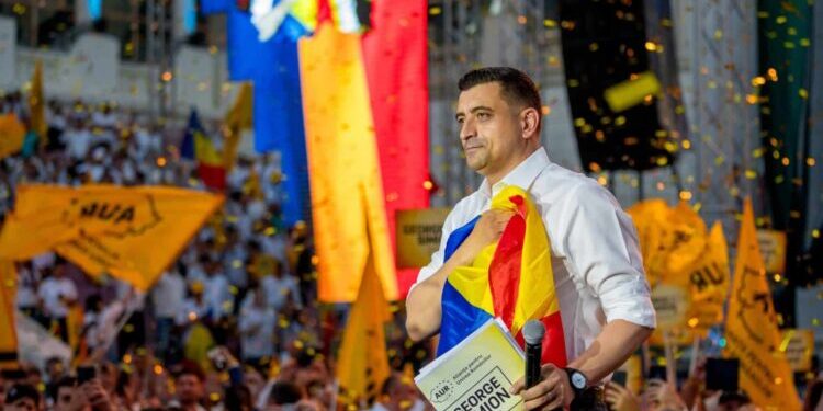 George Simion: Nu am trădat, nu am bătut palma cu sistemul, acum este momentul ca AUR să meargă la guvernare