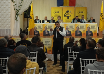 George Simion și-a prezentat planul de măsuri pentru România la Pecica, jud. Arad