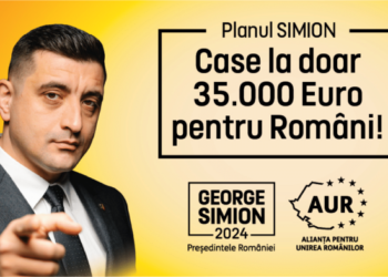 George Simion, la Pătraru, despre planul de a construi locuințe cu 35.000 de euro: „Nimeni nu adresează problema demografiei din România. Eu am gândit acest proiect de interes național, care este fezabil”