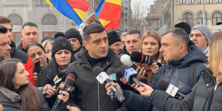 George Simion, președintele AUR: Nicio reacție până acum din partea Guvernului, nicio reacție din partea lui Klaus Iohannis. Asta înseamnă că vom continua presiunea internă și externă