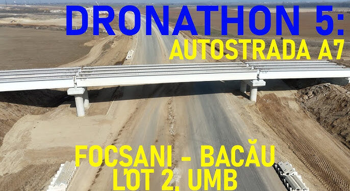Au început lucrările la pasajul rutier Domnești-Târg, parte din A7 Focșani – Bacău