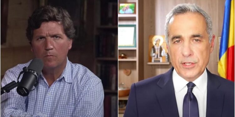 Călin Georgescu i-a anunțat susținerea pentru George Simion în interviul acordat lui Tucker Carlson