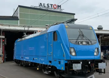 Prima locomotivă Alstom destinată României a plecat din fabrica din Germania