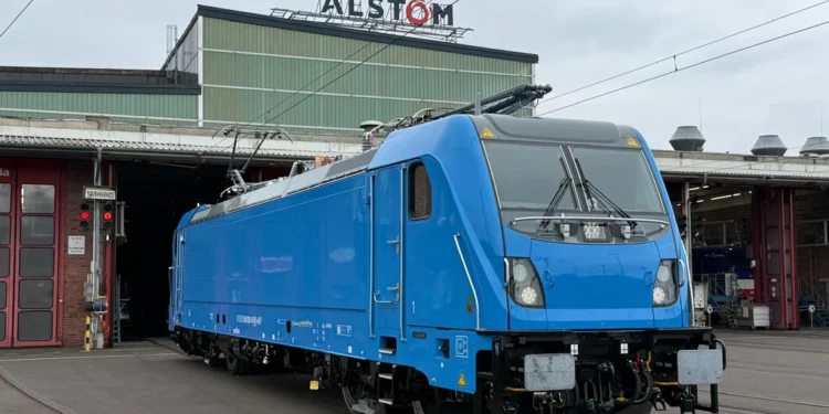Prima locomotivă Alstom destinată României a plecat din fabrica din Germania