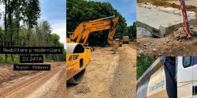 DJ 241A Roșiori–Pădureni va fi modernizat cu o finanțare de 22 de milioane de lei, prin programul „Anghel Saligny”